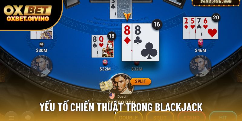 Yếu tố chiến thuật trong Blackjack Yếu tố chiến thuật trong Blackjack